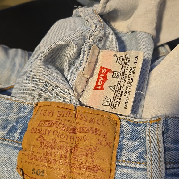 Levi's 501 Vintage See ALL Pics On Sizing 26 27 28 - Picture 9 of 15